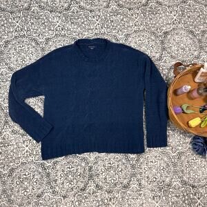 American Eagle Royal Blue Knit Sweater Size Medium